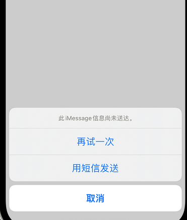 公主岭apple维修iPhone上无法正常发送iMessage信息